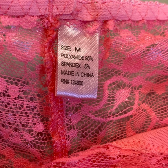 Bra & Pantie Set Pink Size M - Picture 5 of 10